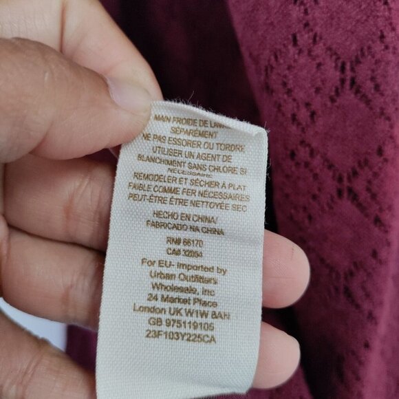 Free People Sleeveless Mesh Lace Crochet Pleated Mini Dress Fit & Flare Women 4 - Picture 7 of 12